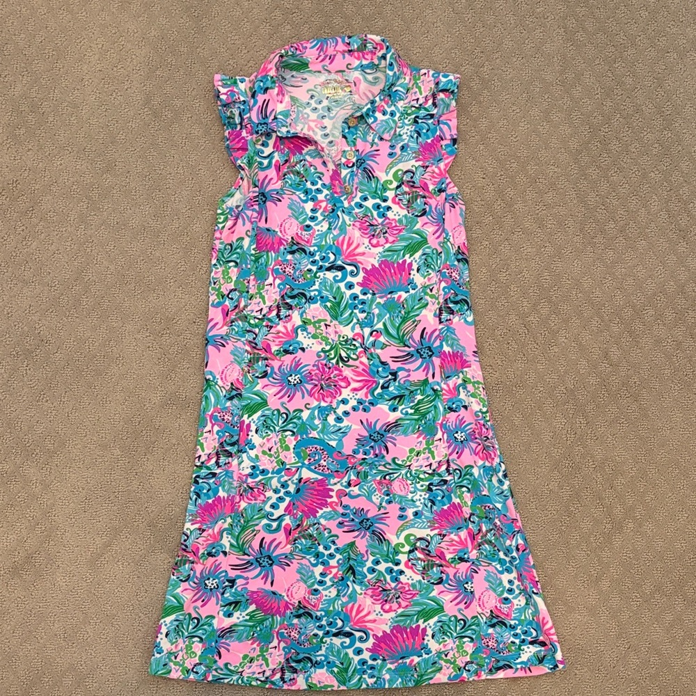 Lilly Pulitzer Pink and Blue Luxletic Dress
